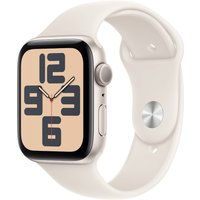 Apple Watch SE (44mm) GPS mit Sportarmband M/L polarstern/polarstern