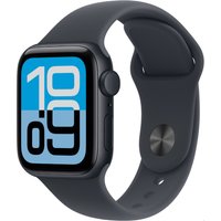 Apple Watch SE 3 (40mm) GPS Smartwatch Alu mit Sportarmband S/M mitternacht/mitternacht