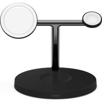 Kabelloses 3-in-1 Ladegerät mit MagSafe schwarz