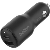 BoostCharge Kfz USB/-C Charger (42W) schwarz