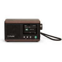 Classic Mini Digitalradio coffee black/walnut