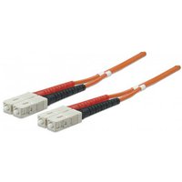 LWL SC > SC OM2 Anschlusskabel (2 m) orange Multimode