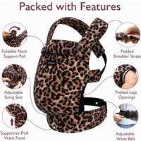 Babytrage leopard