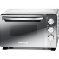 BGS 1400 Mini-Backofen silber