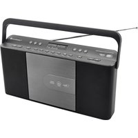 RCD1870SW CD/Radio-System schwarz/silber