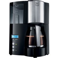 Optima Timer 100801 Kaffeeautomat schwarz/edelstahl