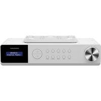 DKR 1000 BT DAB+ Uhrenradio weiß