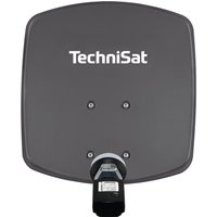 DigiDish 33 Satellitenantenne inkl. V/H-LNB mit Satfinder schiefergrau