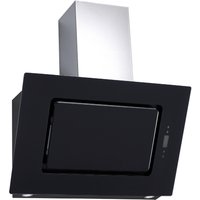 9040/90 BZ Kopffrei-Dunstabzugshaube Glas schwarz