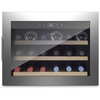 WineSafe 18 EB Einbau-Weintemperierschrank edelstahl
