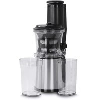 SJW 500 Design Slow Juicer Entsafter edelstahl/schwarz