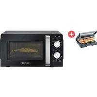 MW 7781 2-in-1 Mikrowelle + Dein Geschenk: SEVERIN KG 2394 Kontaktgrill