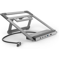 12-Port USB-C-Docking-Station grau