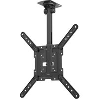 TV-Deckenhalterung 165 cm (65") schwarz