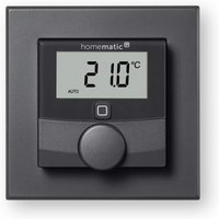 Wandthermostat mit Schaltausgang für Markenschalter anthrazit