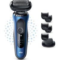 61-B1500s Series 6 Trocken-Nass Rasierer blau