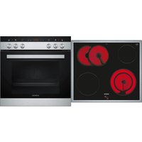 EQ110KA1Z Herdset bestehend aus HE113FBS2 + EA64RGNA1E edelstahl + edelstahl