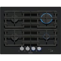 ER6A6PH40 Gas-Einbaukochmulde schwarz