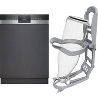 SN55YSEUAE teilintegrierbarer 60 cm Geschirrspüler bestehend aus SN55YS00AE + SZ36BH00 edelstahl