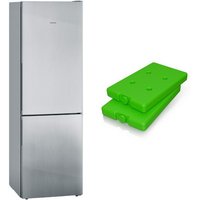 MK67KGSLCA Kühl-/Gefrierkombination KG36EALCA + GS10Z010 inox-look