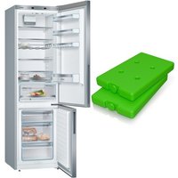 MK69KGSLCA Kühl-/Gefrierkombination bestehend aus KG39EALCA + GS10Z010 edelstahl-Look