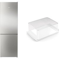 MK67KGNIBA Kühl-/Gefrierkombination bestehend aus KG36N2IBF + KSGGZM00 edelstahl/cleansteel