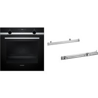 EQ518ABSHB Einbaubackofen bestehend aus HB517GBS3 + HZ538000 edelstahl