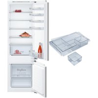 KGMK178F Integrierbare Kühl-/Gefrier-Kombination bestehend aus KI5872FF0 + KS1870Z0 weiß