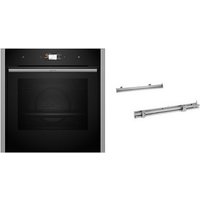 BMK6430CS Einbaubackofen-Set bestehend aus B64CS31N0 + Z1608BX0 edelstahl