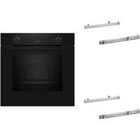 BMK120K Einbaubackofen bestehend aus B1CCC0AK3+Z11TI15X0+Z11TI15X0 schwarz