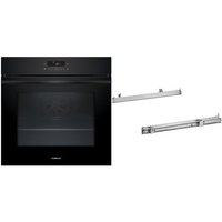 CX53EZ01T Einbaubackofen bestehend aus CF4M28063 + CZ11TI15X0 schwarz