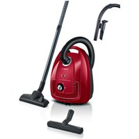 BGD38RD1H Bodenstaubsauger deep red injection/schwarz