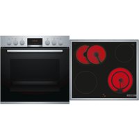 HND431CS62 Herdset bestehend aus HEA533BS2 + NKN645GA2E edelstahl + edelstahl