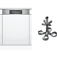 MKSMI1MXTB teilintegrierbarer 60 cm Geschirrspüler bestehend aus SMI6YAS01E + SMZ5300 edelstahl