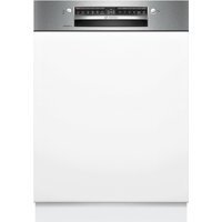 SMI4EAS28E Teilintegrierter Einbau-Geschirrspüler 60 cm gebürsteter stahl