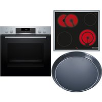 HND271GS64 Herdset bestehend aus HEA171BS3+NKN64RGA2E+HEZ617000 edelstahl + edelstahl