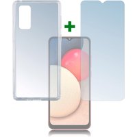 360° Protection Set für Galaxy A02s transparent
