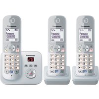 KX-TG6823GS Schnurlostelefon mit Anrufbeantworter perlsilber
