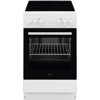 CCB50080BW Elektroherd mit Glaskeramikfeld weiß