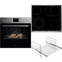 FHHS24M11 Herdset bestehend aus OU5PE40SM+HE604070XB+TR1LV edelstahl/cleansteel + edelstahl