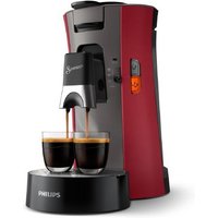 CSA240/90 Kaffeepadmaschine dunkelrot