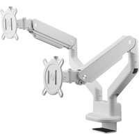 DM 4220 Solid Dual-Monitorhalterung weiß
