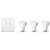 Hue Color Amb. GU10 Bluetooth LED-Reflektor 3er Starter Set