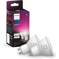 Hue White & Col. Amb. GU10 350lm LED-Reflektor Doppelpack