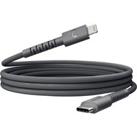 FlexWave USB-C>Lightning Kabel (2m) strom grey
