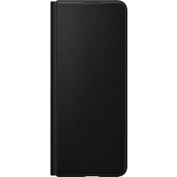 Leather Flip Cover Schutz-/Design-Cover für Galaxy Z Fold3 5G schwarz