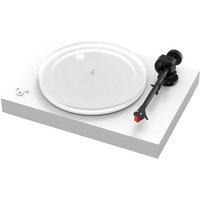 X2 B Plattenspieler inkl. Qunitet Red Tonabnehmer matt weiß