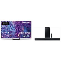 GQ65Q73DAT 163 cm (65") QLED-TV titangrau inkl. 2.1 C-Soundbar HW-C460G mit Subwoofer