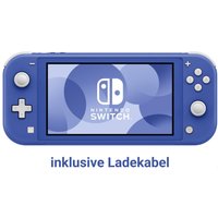 Switch Lite Konsole Bundle inkl. Animal Crossing: New Horizons blau