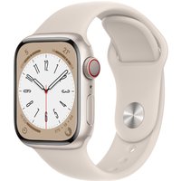 Watch Series 8 (41mm) GPS+4G Aluminium mit Sportarmband polarstern/polarstern